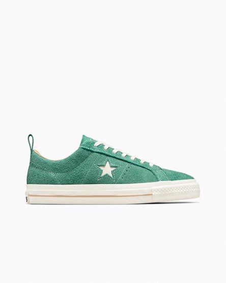 Skate Topanky Converse One Star Pro Vintage Semisove Panske Zelene | SK RKW11F5